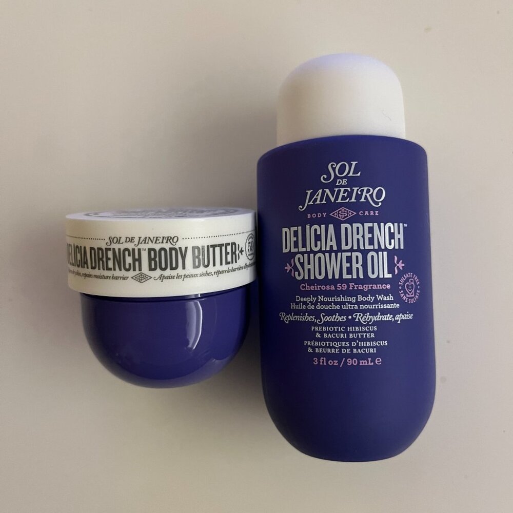 Sol de Janeiro Delicia Drench 2-Pc Travel Set, New